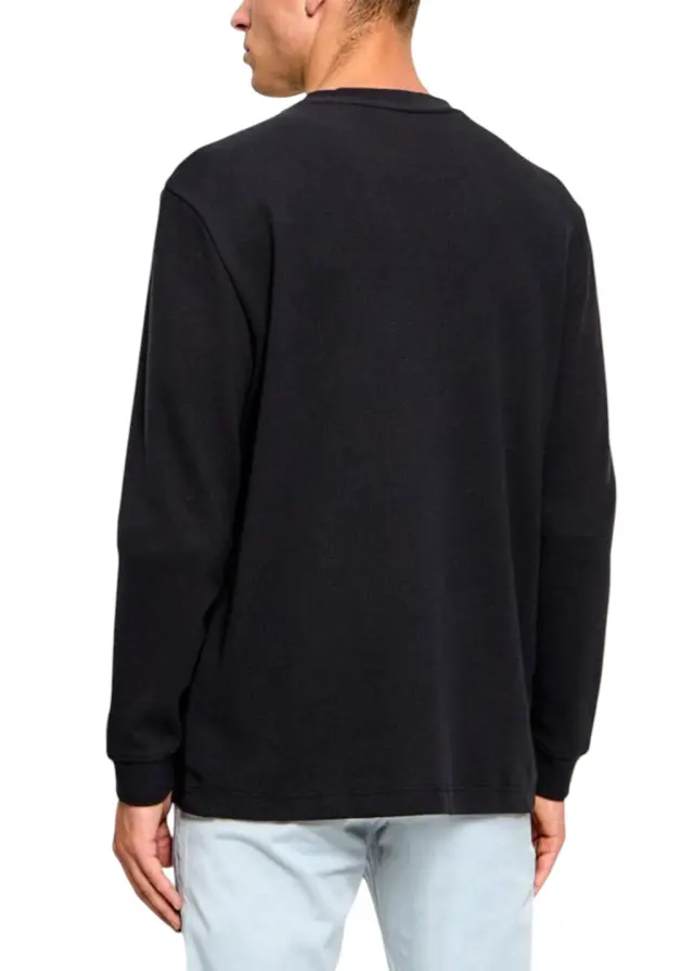 Hugo Boss - Ανδρικό Πλεκτό Πουλόβερ We Tempest 50574199-404 Σκούρο Μπλε 3