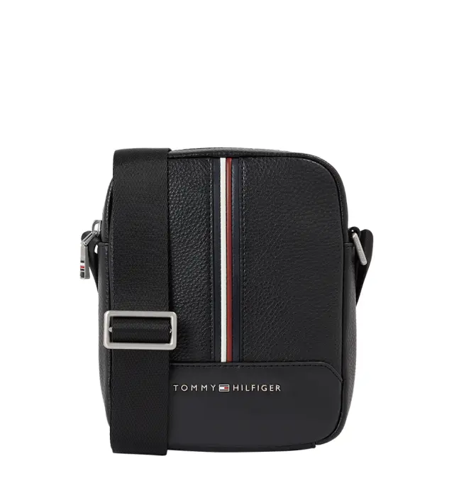 Τσάντα TOMMY HILFIGER Th Central Mini Reporter 11837 Μαύρο