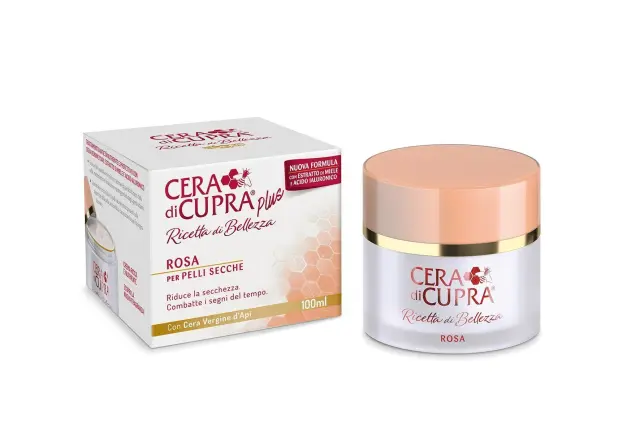 Cera di Cupra Rosa Αντιγηραντική, Θρεπτική & Προστατευτική Κρέμα Προσώπου 100ml