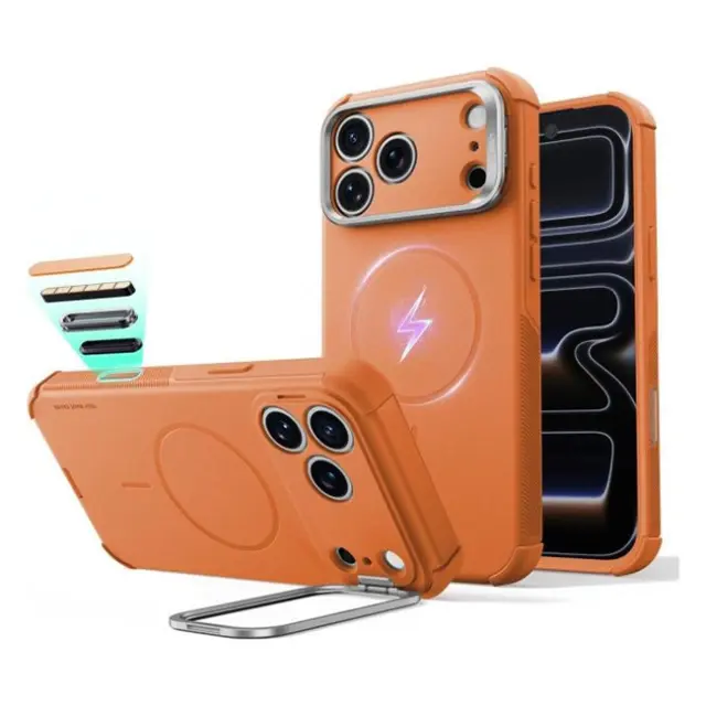 Esr Θήκη iPhone 17 Pro / 18 Pro Κινητού Cyber Tough Kickstand Magsafe Orange