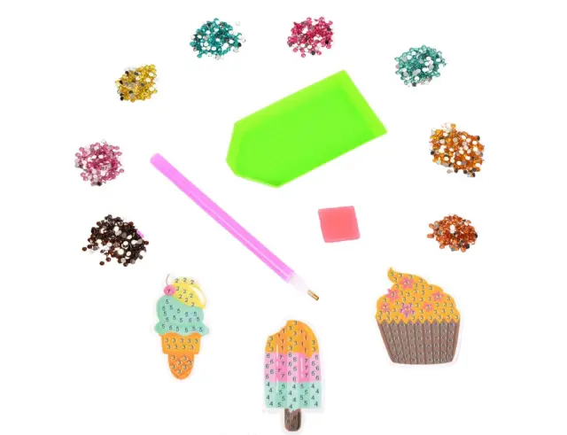Παιδικό Σετ Χειροτεχνίας με διαμαντάκια Sweet Snack Colorem - Ηλικίες 6 ετών και άνω WPER225 3