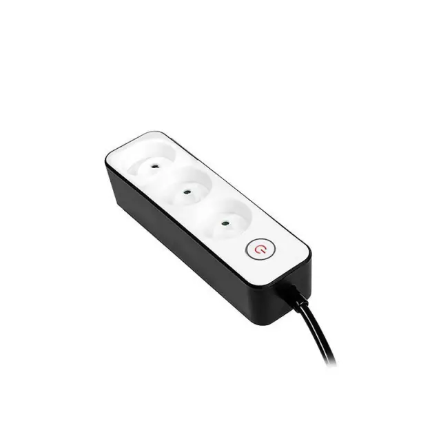Bormann BCR1010 - Πολύμπριζο 3 θέσεων σουκο 3x1.5mm με διακόπτη (066279)