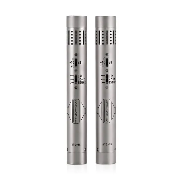 Sontronics STC-1S Πυκνωτικό Μικρόφωνο Silver (Πουράκι) (Ζεύγος)