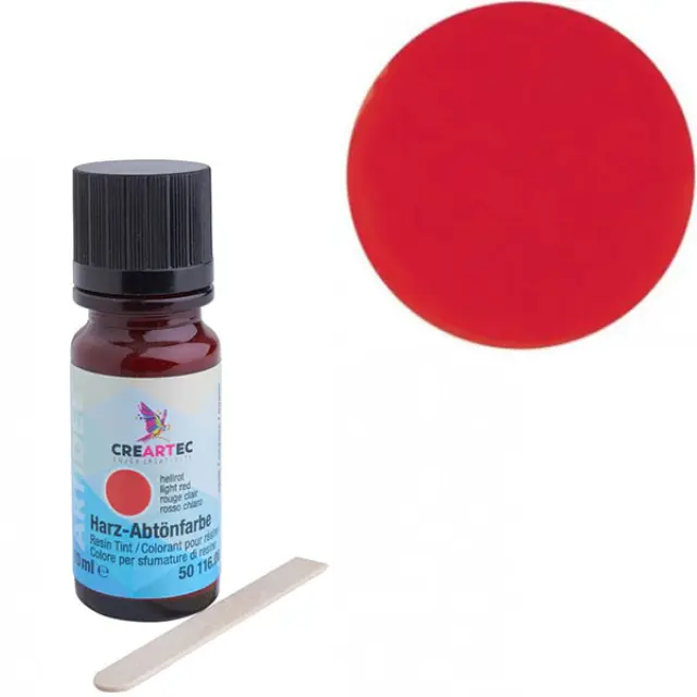 Χρωστική για Ρητίνες - Opaque Light Red - 10ml