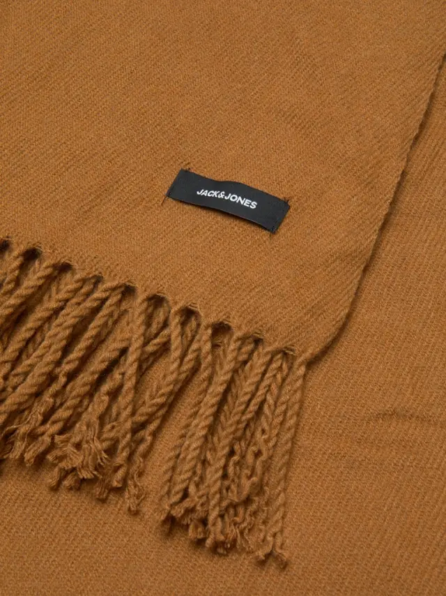 JACSOLID WOVEN SCARF NOOS Rubber 3