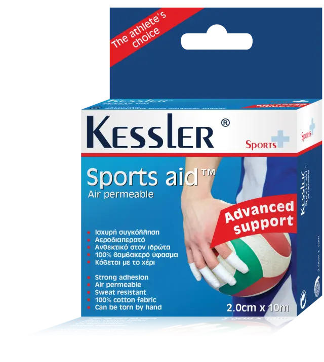 Kessler Sport Aid Αυτοκόλλητη Αθλητική Ταινία 2cm x 10m