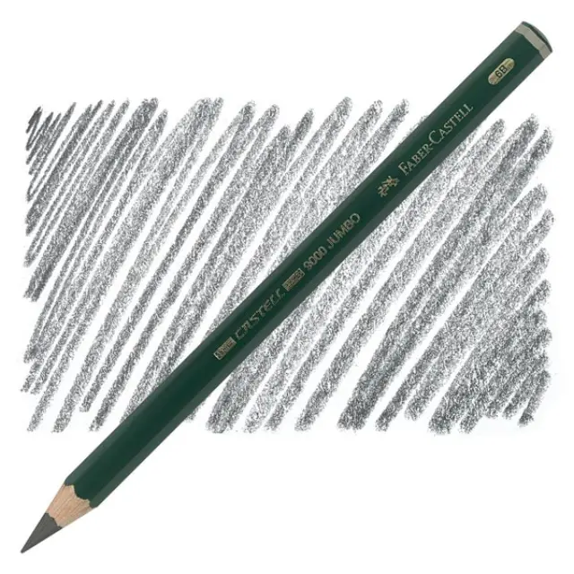 Μολύβι Σχεδίου Faber Castell 9000 Jumbo - 6B