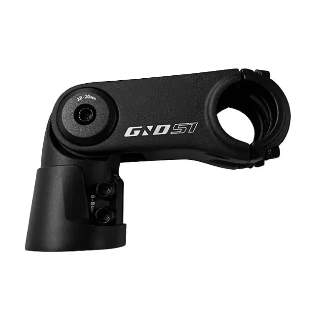TranzX JD-ST99A-1 ΛΑΙΜΟΣ ΠΟΔΗΛΑΤΟΥ A-HEAD ΡΥΘΜΙΖΟΜΕΝΟΣ 31.8/80mm BLACK/MATT