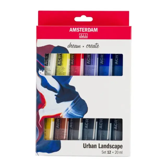 Σετ Ακρυλικά Talens Amsterdam, Urban Landscape 12 Χρώματα x 20ml