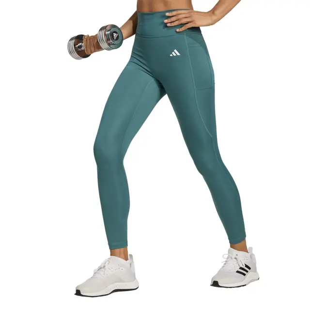 adidas Performance Women's Optime Power Essentials 7/8 Tight Πράσινο JY4816 (adidas Performance)