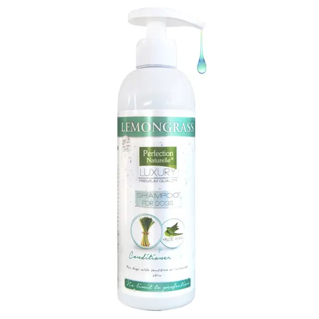 Perfection Naturelle Perfection Lemongrass & Aloe Vera Luxury Σαμπουάν για Σκύλους 400ml