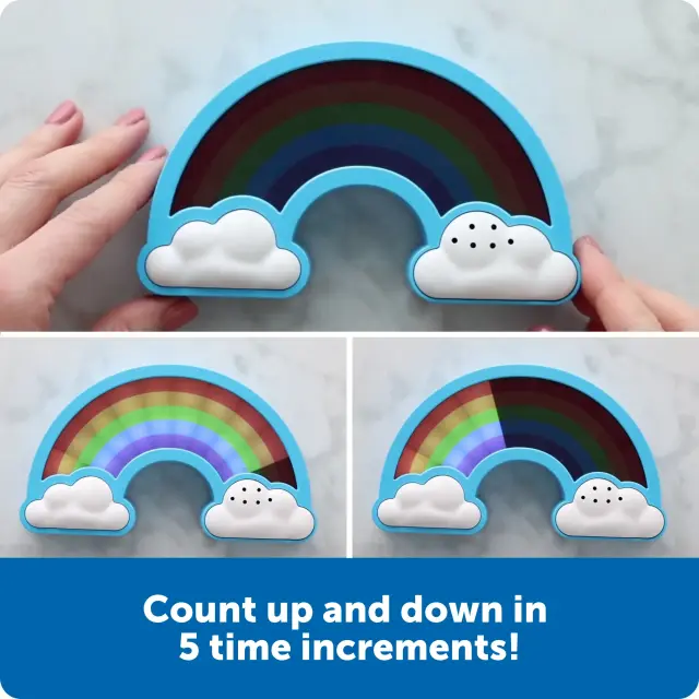 Learning Resources Rainbow Visual Timer Οπτικός Χρονοδιακόπτης Αντίστροφης Μέτρησης (3+ ετών) LER4368 2