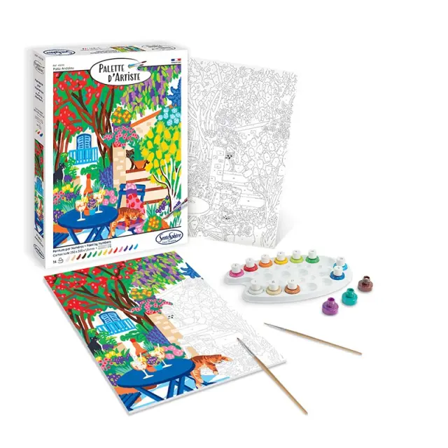 SentoSphere PALETTE D'ARTISTE Paint by Numbers - Ανδαλουσία 028-45200 2