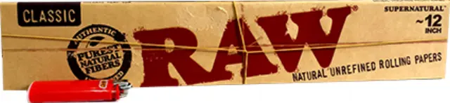 RAW Χαρτάκια Classic - Ακατέργαστο - SuperNatural 12 inches