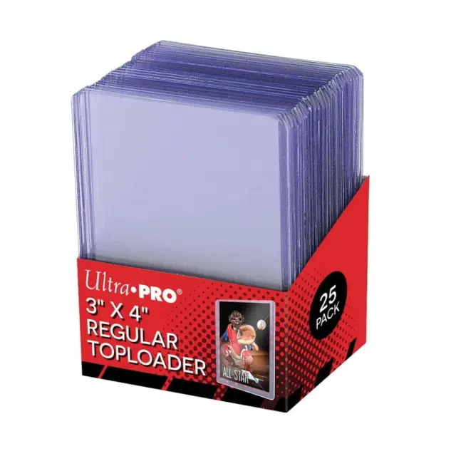 UP - Toploader - 3" x 4" Clear Regular