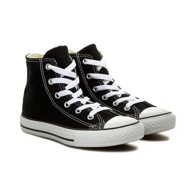 Converse Unisex Kids Chuck Taylor All Star HI Canvas Μαύρο - Άσπρο 3J231C (Converse) 3
