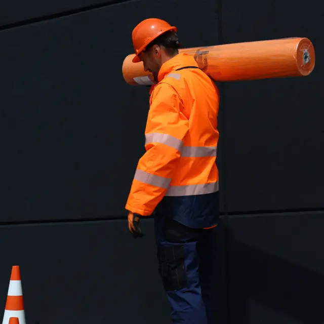Αδιάβροχο Ανακλαστικό Μπουφάν 2 σε 1 Lacuna Cetus orange/navy - 2XL 3