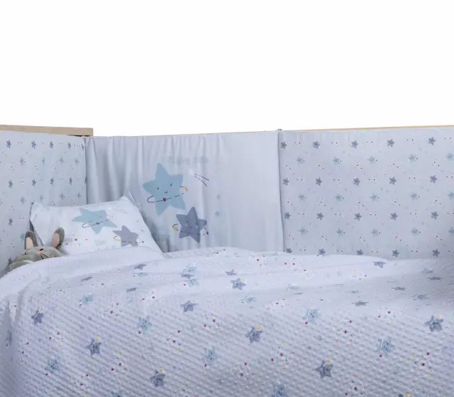 ΒΡΕΦΙΚΗ ΚΟΥΒΕΡΤΑ ΠΙΚΕ ΚΟΥΝΙΑΣ EXPLORE THE UNIVERSE 110X150 NEF-NEF HOMEWARE 3