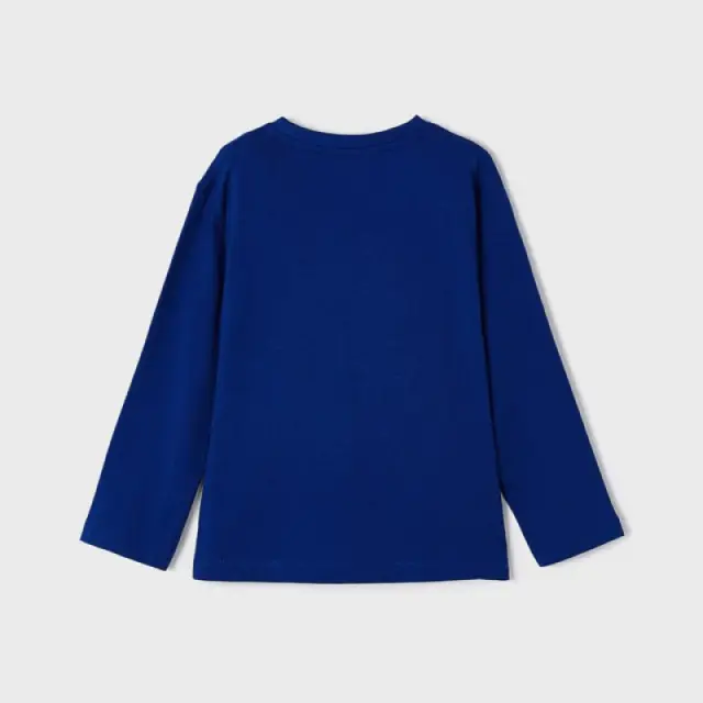 Baby 6 μηνών έως 4 ετών Μπλούζα γράμματα Better Cotton μπλε - 9Ε 3