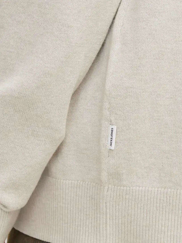 JJEEMIL KNIT BUTTON CARDIGAN NOOS Oatmeal 3