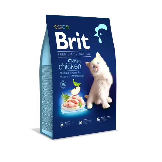 Brit Premium By Nature Cat Kitten Chicken 1,5kg