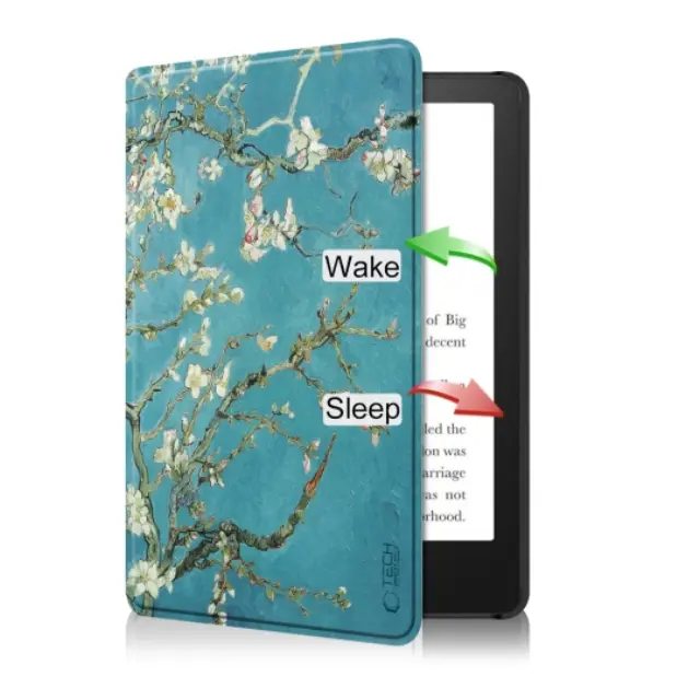 Tech-protect Smartcase Kindle Paperwhite Vi / 6 / Colorsoft / Signature Edition 12th Gen 2024 (7") Sakura 2