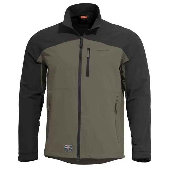 Pentagon Elite Light Softshell Jacket-Μπουφάν Αντιανεμικό για Τακτική- Καθημερινή Χρήση - 72-Χακί-Ral7013-Mix