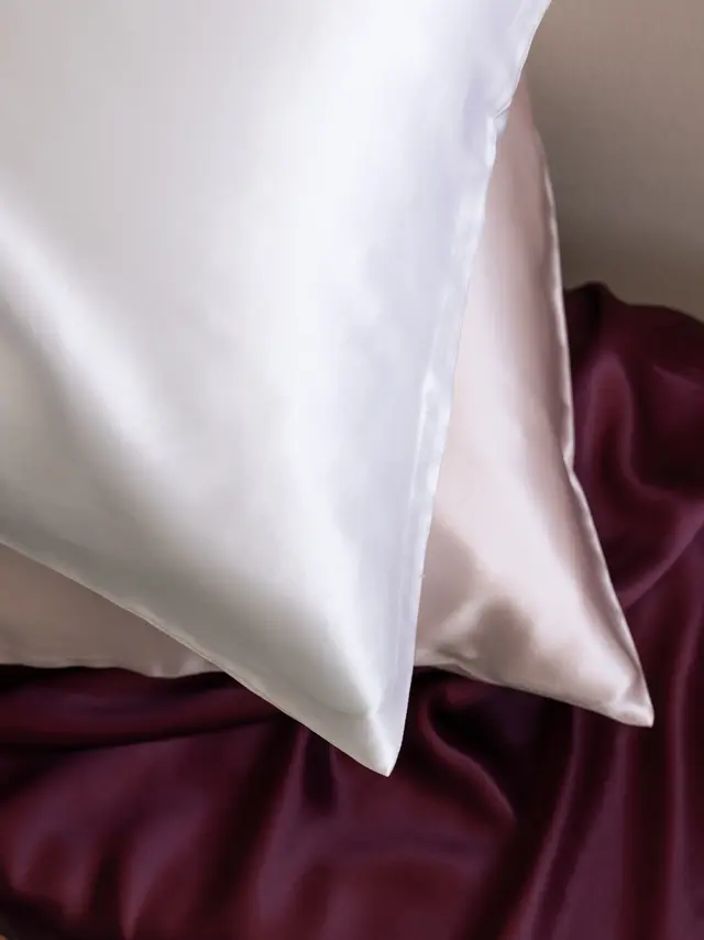 Μαξιλαροθήκη 50x70 Μεταξωτή Palamaiki Silka 100% Μετάξι- White