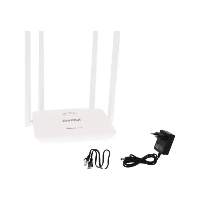 ΑΣΥΡΜΑΤΟ ROUTER ΥΨΗΛΗΣ ΑΠΟΔΟΣΗΣ 900MBPS ANDOWL Q-A15 2