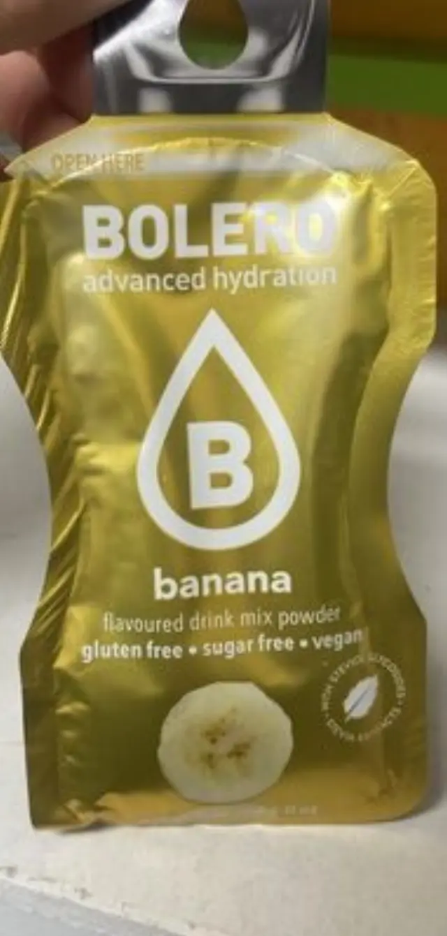 Bolero Banana Flavoured Drink Mix Powder 9gr