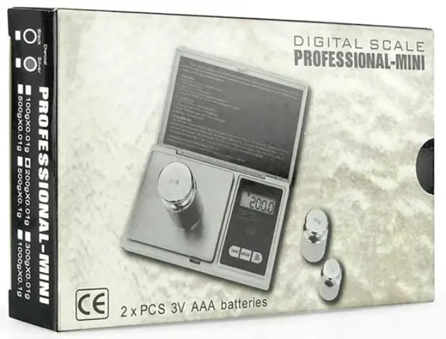 Ψηφιακή Ζυγαριά Ακριβείας - Professional (200gr x 0.01gr) 2
