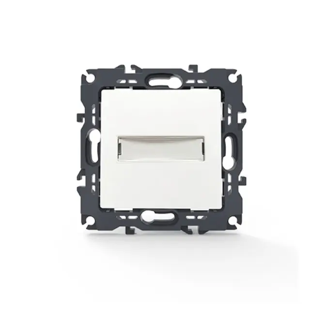 PRIME ΜΠΟΥΤΟΝ ΕΠΙΓΡΑΦΗΣ & LED ΛΥΧΝΙΑ 12VAC ΜΕ ΚΛΙΠ ΠΛΑΣΤΙΚΟ ΛΕΥΚΟ 1P 10A 250VAC IP20 / 1000112101