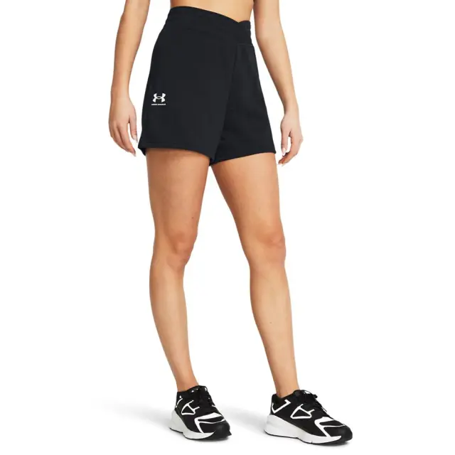 Under Armour Rival Terry Short (1382742-001) - Μαύρο