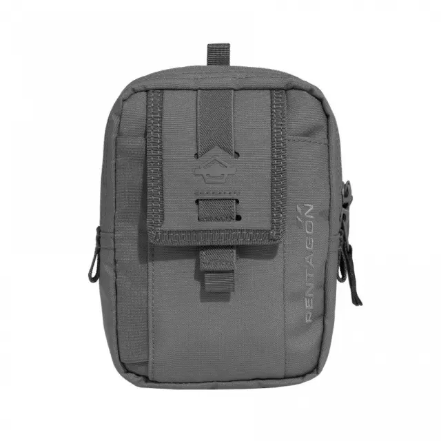 Pentagon Axon Pouch 0.8lt-Θήκη Γενικής Χρήσης 0.8 Λίτρων - 08WG-Wolf Grey-Γκρί Ανοιχτό