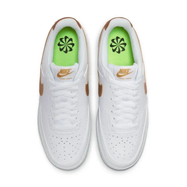Nike Court Vision Low Next Nature (DH3158-105) - Λευκό-Καφέ 3