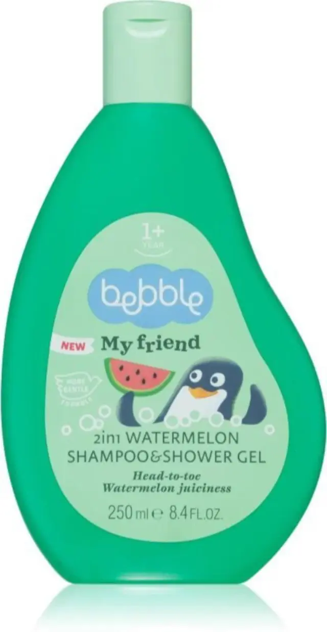 Σαμπουάν και Αφρόλουτρο 2σε1 250ml Watermelon Bebble 6004
