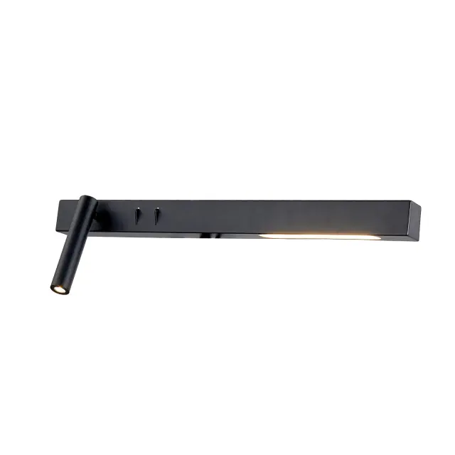 Olo 04230/B/W/60/L Φωτιστικό τοίχου led 60cm μαύρο αριστερό