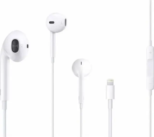 M80 In-ear Handsfree με Βύσμα Lightning Λευκό 3