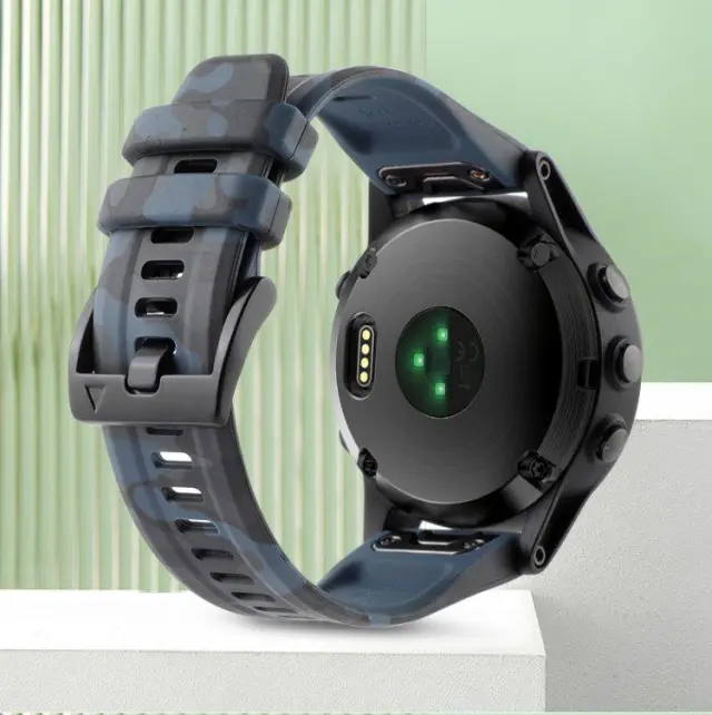 Λουράκι για Garmin Fenix Fenix 3/5x/3hr/5x Plus/6x/6x Pro/7x/8/9 (51mm)-Camo Black OEM