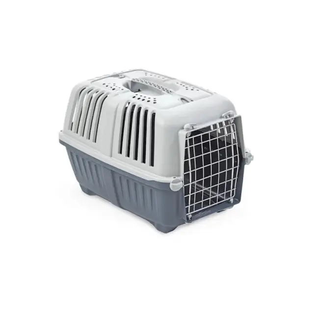 MPS Pratiko Metal Box Μεταφοράς N2 για Ζωάκια έως 15Kg (55x36x36 cm) 36x55x36cm Μονόχρωμο