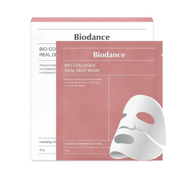 Biodance Bio Collagen Real Deep Μάσκα Προσώπου για Αναζωογόνηση / Ενυδάτωση / Σύσφιξη, 1τμχ