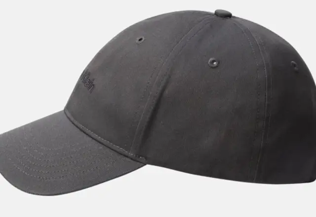 Calvin Klein Καπέλο Logo Embroidery Baseball Cap Γκρι Σκούρο 3