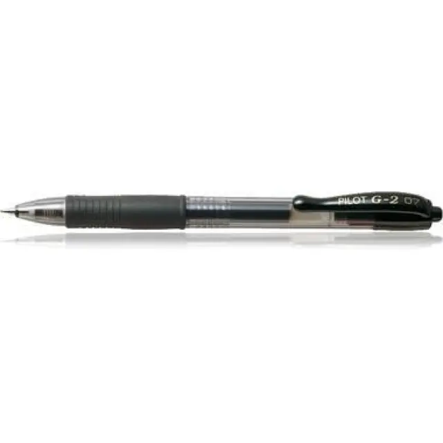 Στυλό GEL PILOT G-2 0.7 mm (Μαύρο) (2605001) (PILBLG27BK)