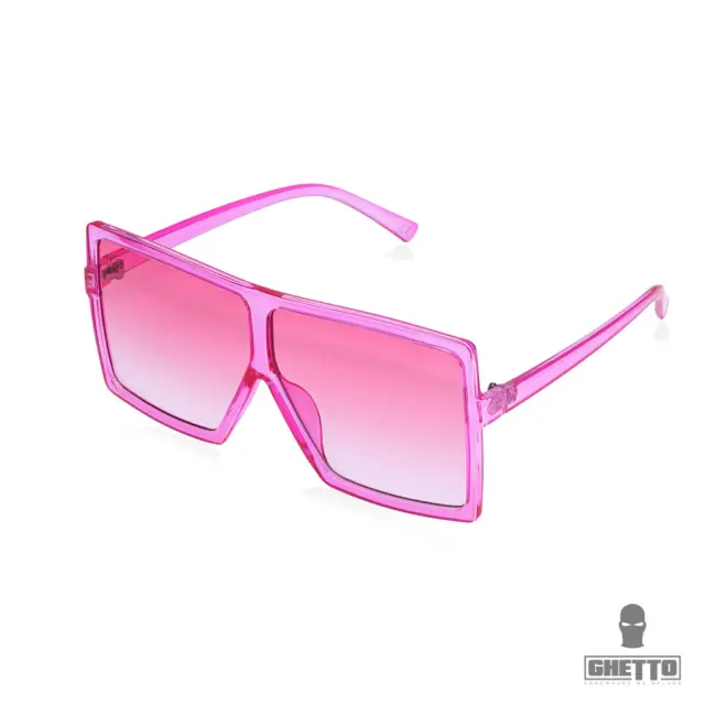 Ghetto Fashion Women Oversized Sunglasses Pink