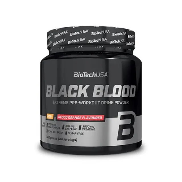 Biotech USA Black Blood Nox+ 5250mg 340gr 2 μερίδες Blood Orange