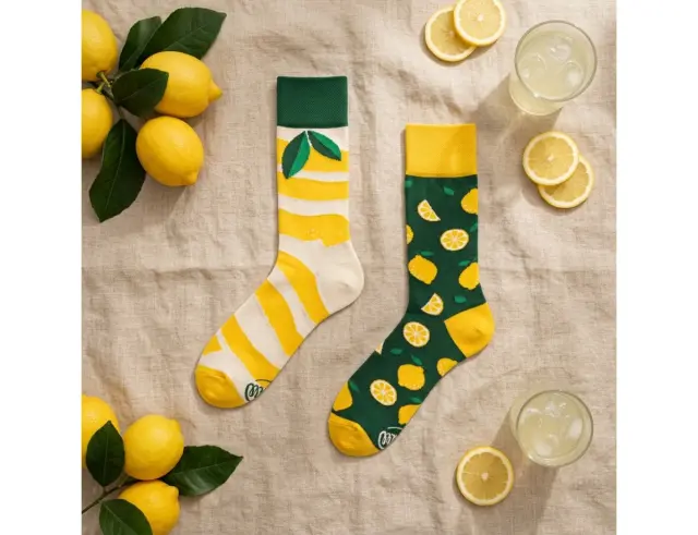 Κάλτσες The Lemons Many Mornings με μέγεθος 39-42 - ΕνηλίκωνThe Lemons Regular 39-42