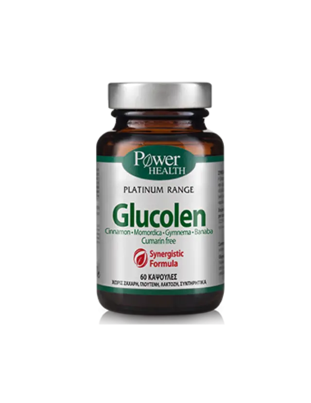 Power Of Nature Platinum Range Glucolen Coumarin-free 60 κάψουλες