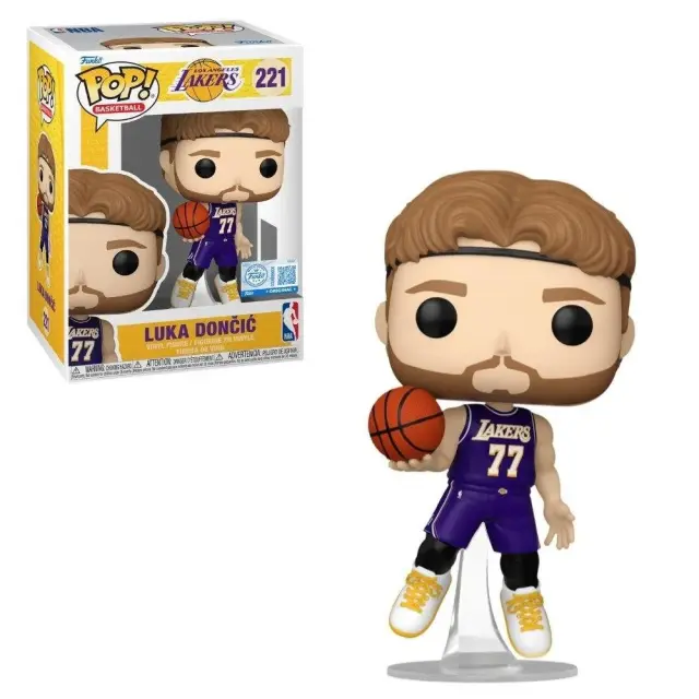 Φιγούρα Funko Pop! Basketball: Los Angeles Lakers - Luka Doncic (2025 Statement Ed Uni) (SE) #221