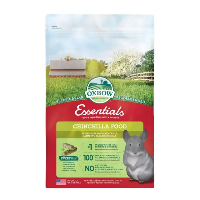 Oxbow Chinchilla Πλήρης Τροφή 1.36kg