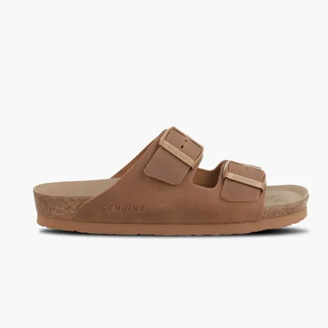 Genuins Πέδιλα Unisex δέρμα Καφέ GEN/HAWAII APURE G104366 CLAY